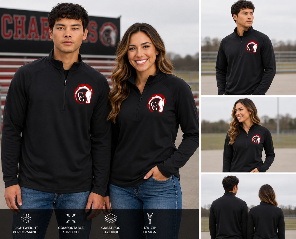 Canisteo-Greenwood Chargers New Era 1/4-Zip Pullover