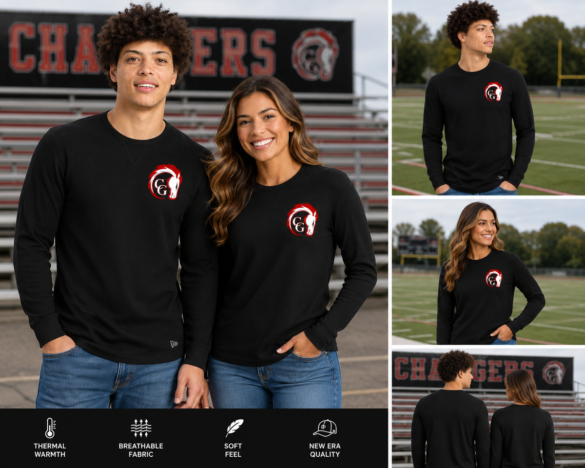 Canisteo-Greenwood Chargers New Era Thermal Long Sleeve