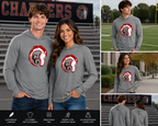 Canisteo-Greenwood Chargers Next Level CVC Long Sleeve Hoodie
