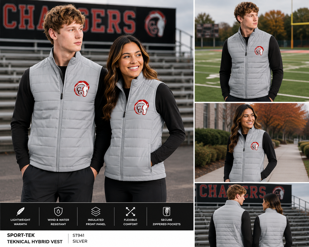 Canisteo-Greenwood Chargers Sport-Tek Hybrid Vest