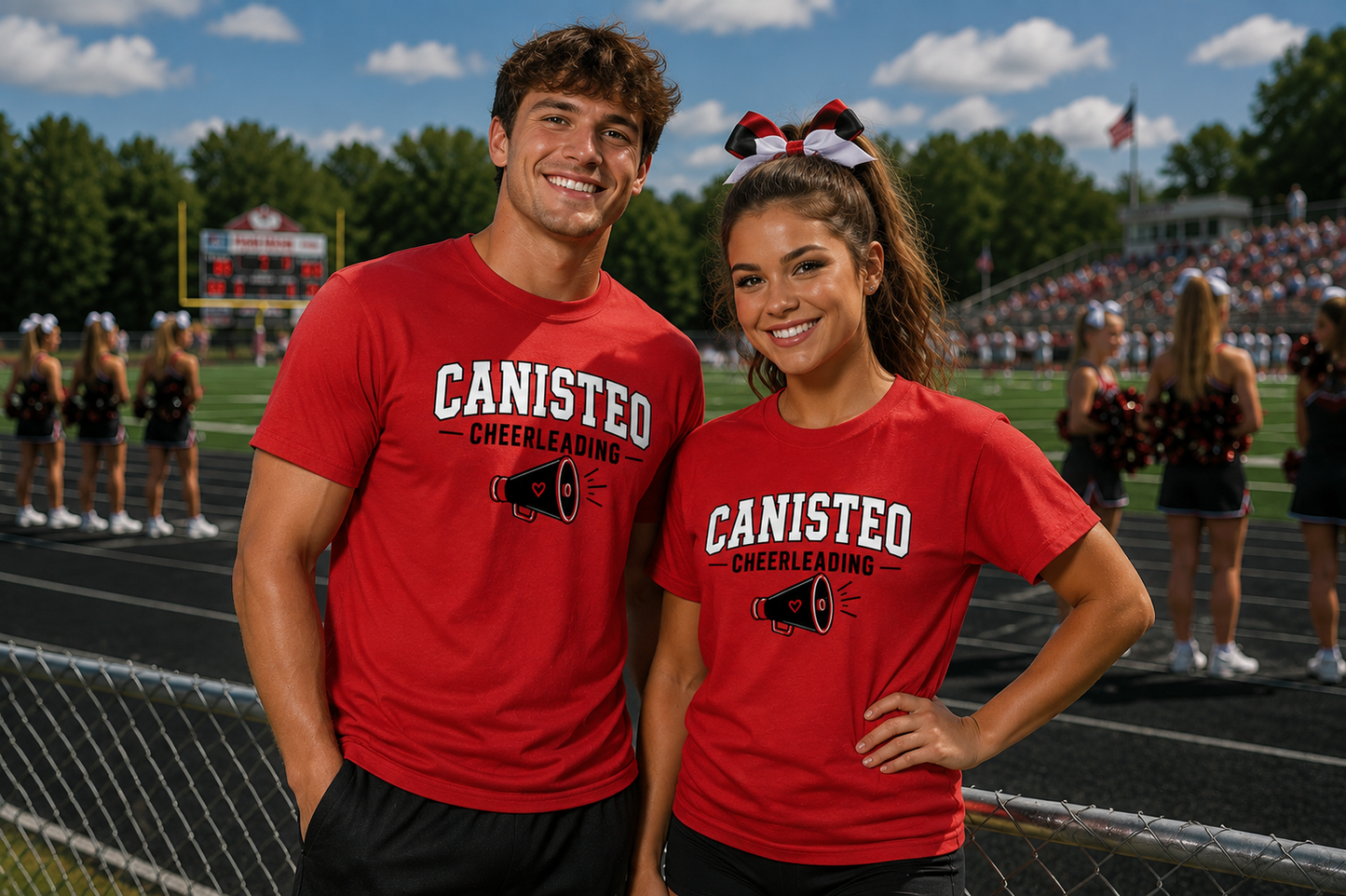 Canisteo Cheerleading Next Level 6210 Tee