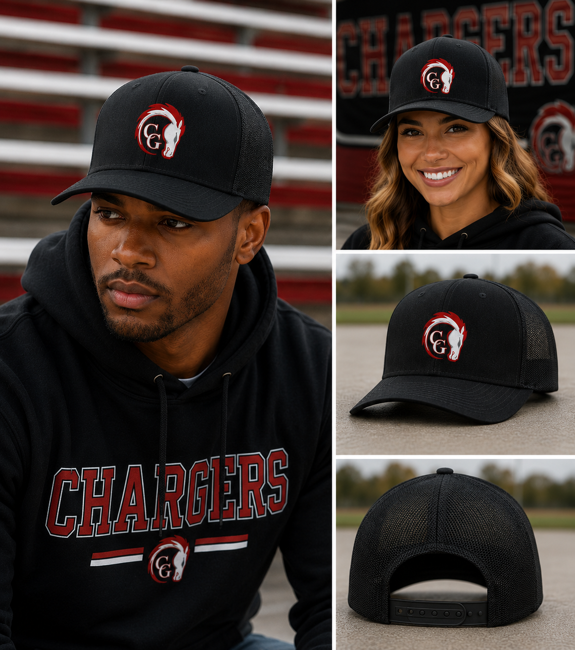 Canisteo-Greenwood Chargers Richardson 112 Trucker Hat