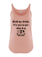 DOG - Hold my drink, I've got to pet that dog