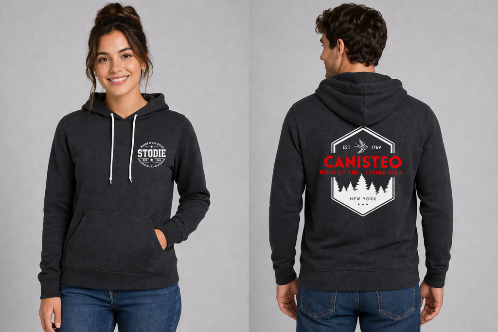 STODIE Unisex Bella Canvas Fleece Hoodie – Vintage Black