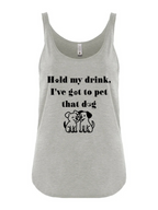 DOG - Hold my drink, I've got to pet that dog