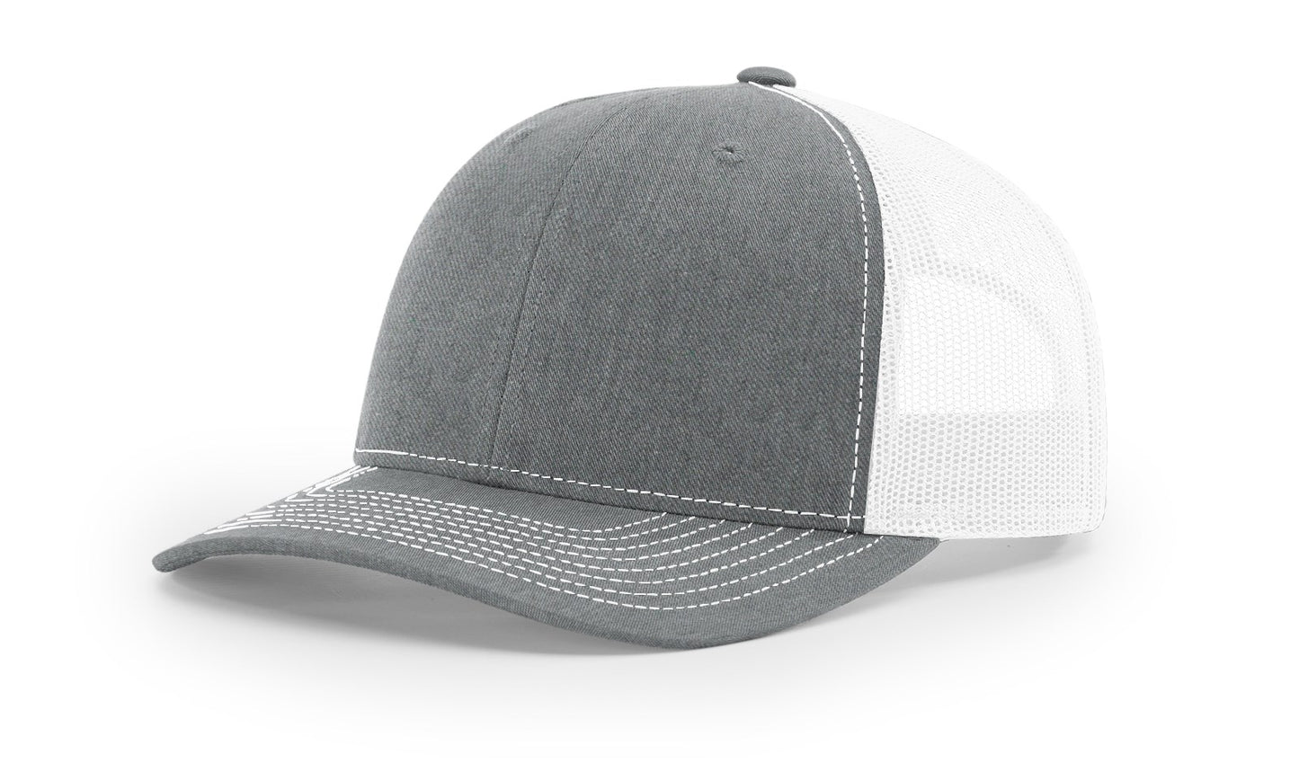 Customized Richardson 112 Patched Hat – Premium Leatherette