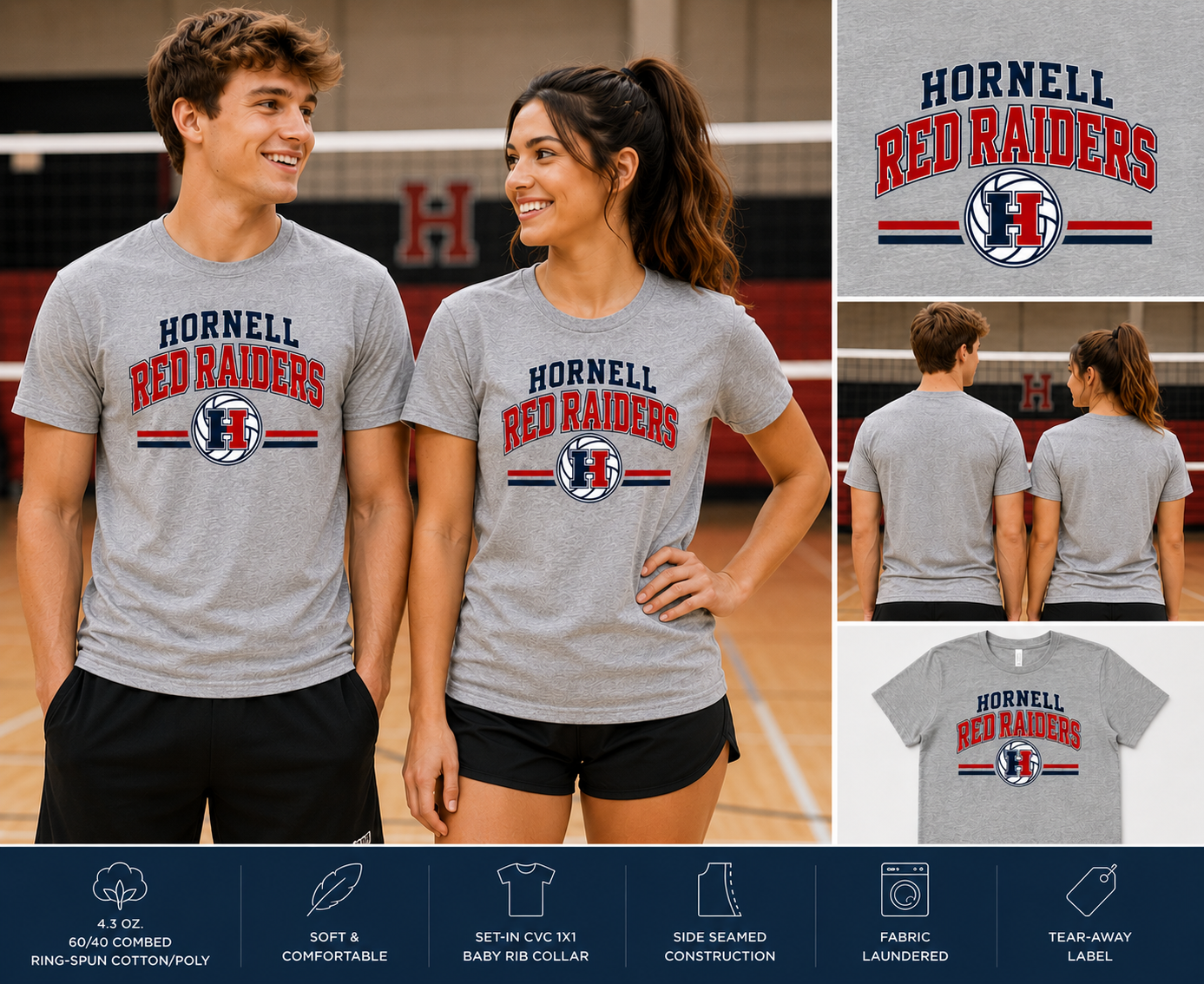 Hornell Red Raiders T-Shirt