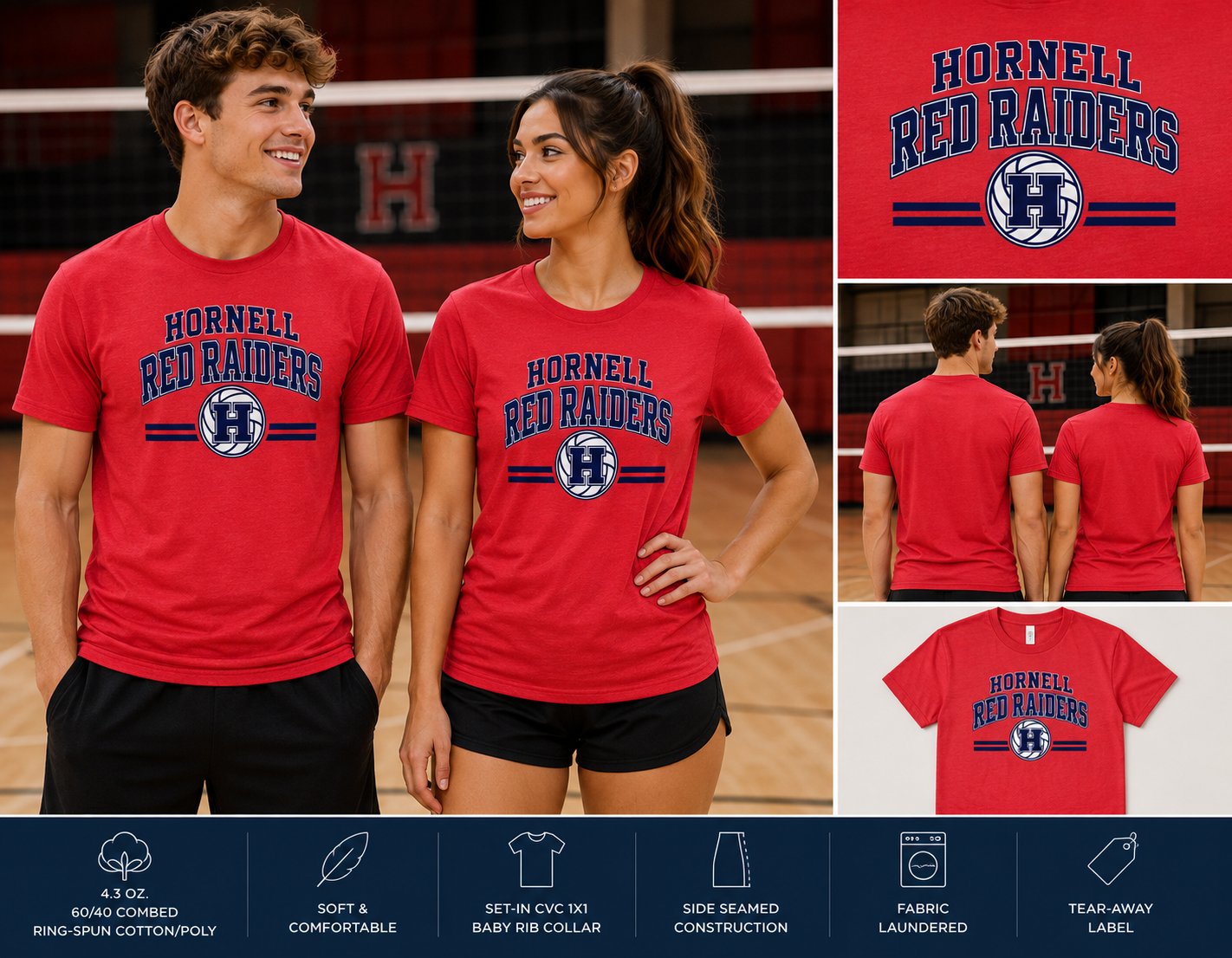 Hornell Red Raiders T-Shirt