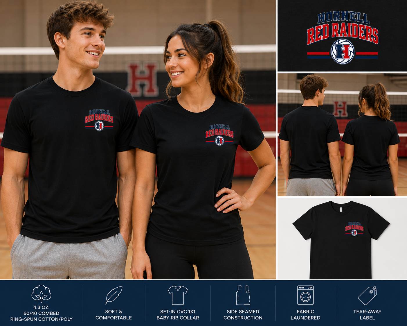 Hornell Red Raiders T-Shirt