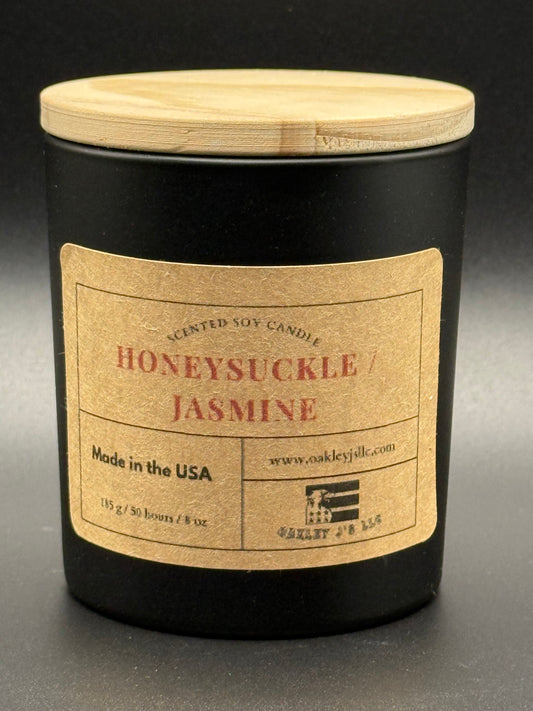 Honeysuckle / Jasmine 8oz Soy Candle