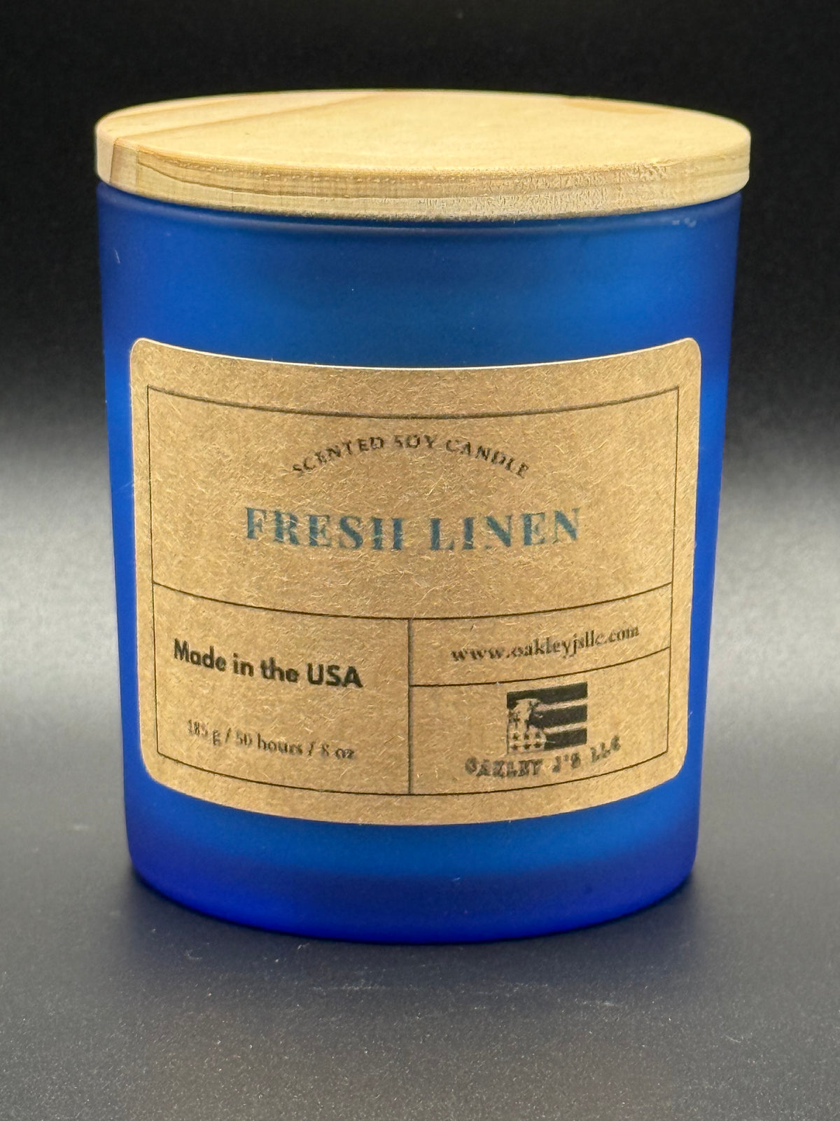 Fresh Linen Soy Candle – 8oz