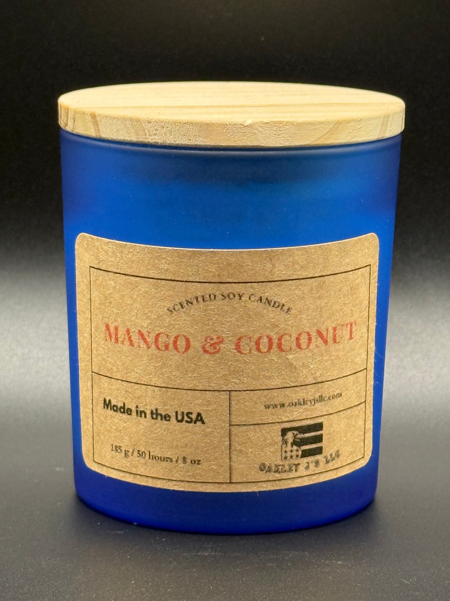 Mango & Coconut Soy Candle – 8oz