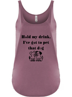 DOG - Hold my drink, I've got to pet that dog