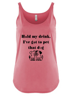 DOG - Hold my drink, I've got to pet that dog