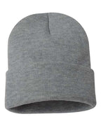 Customized Patched Beanie – Premium Engraved Patch | One Size Fits Most