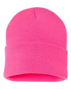 Customized Patched Beanie – Premium Engraved Patch | One Size Fits Most