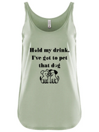 DOG - Hold my drink, I've got to pet that dog