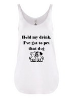 DOG - Hold my drink, I've got to pet that dog