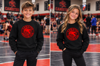 Canisteo Wrestling Club | Youth Crewneck Sweatshirt
