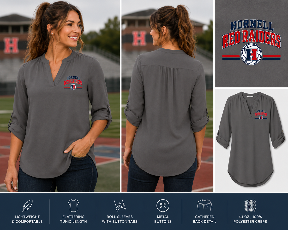 Hornell Red Raiders Women’s Port Authority Tunic Blouse