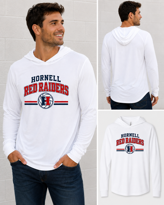 Hornell Red Raiders Lightweight Hooded Long Sleeve