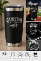 Canisteo Cheerleading 20 oz Engraved Tumbler
